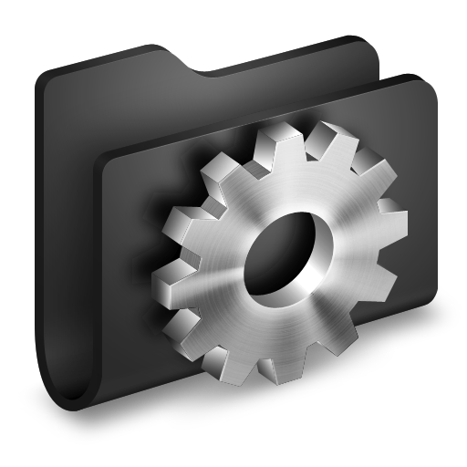 Developer Black Folder Vector Icons free download in SVG, PNG Format